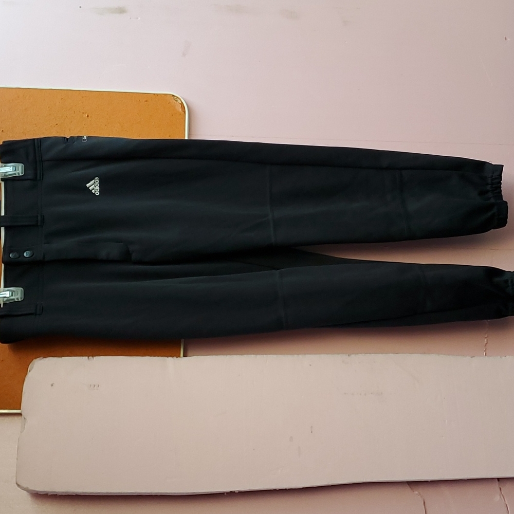 Adidas Youth Baseball pants, black Size L